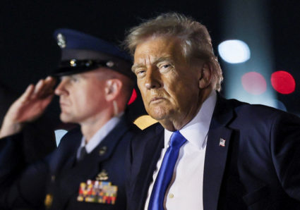 U.S. President Trump in Palm Beach International Airport