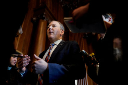 FILE PHOTO: Water policy announcement and signing ceremony at the EPA headquarters, in Washington