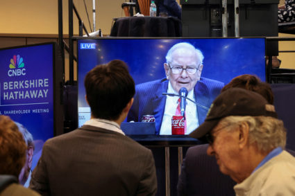 Berkshire Hathaway Inc annual shareholders' meeting, in Omaha