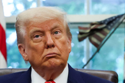 U.S. President Trump ANNOUNCES trade deal with the U.K., at the White House in Washington