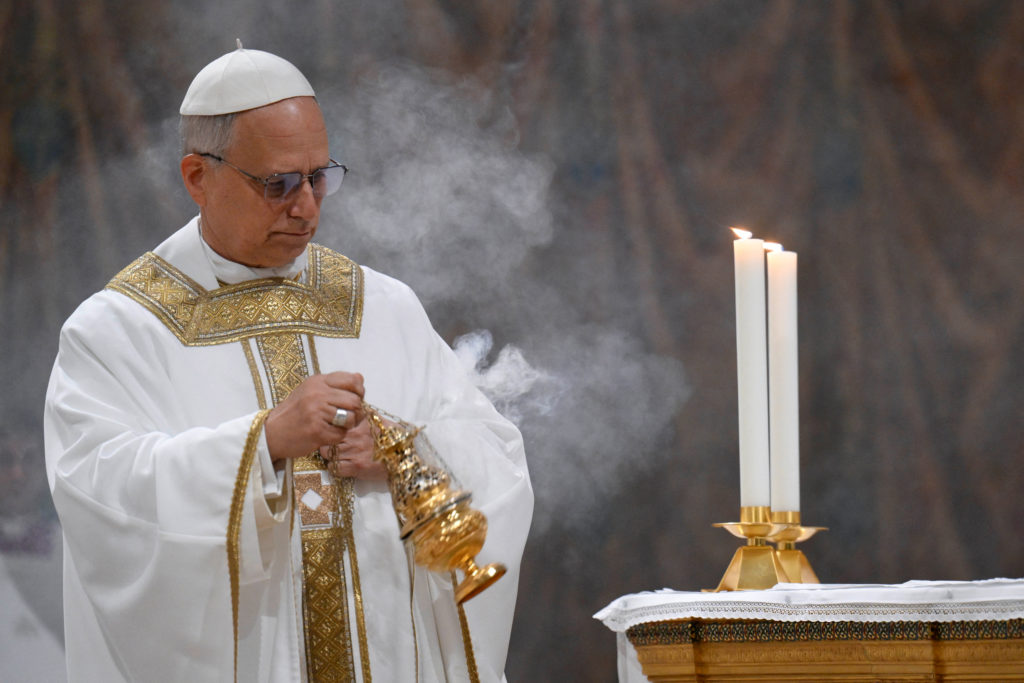 Pope Leo XIV conducts Mass in the Sistine Chapel at the Vatican