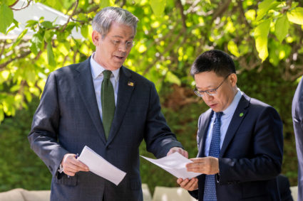 Bilateral meeting between the U.S. and China, in Geneva