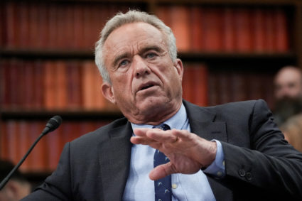 U.S. Health Secretary Kennedy testifies before a House Appropriations Labor, Health and Human Services, Education, and Rel...