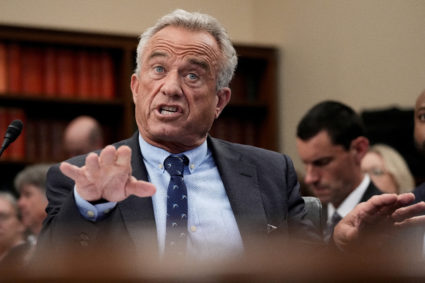 U.S. Health Secretary Kennedy testifies before a House Appropriations Labor, Health and Human Services, Education, and Rel...