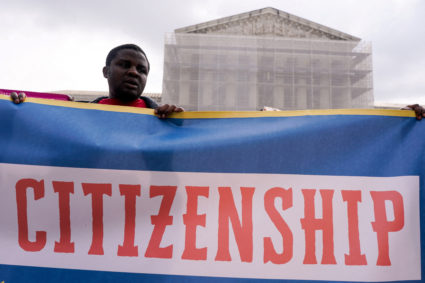 U.S. Supreme Court hears U.S. President Trump's bid to enforce birthright citizenship order, in Washington