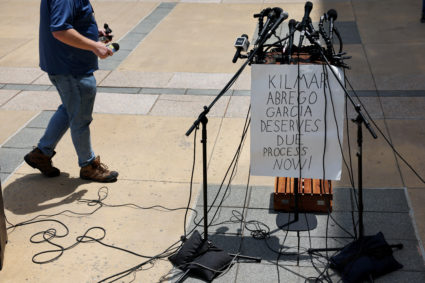 Hearing for Kilmar Abrego Garcia is held at the U.S. District Court in Greenbelt, Maryland