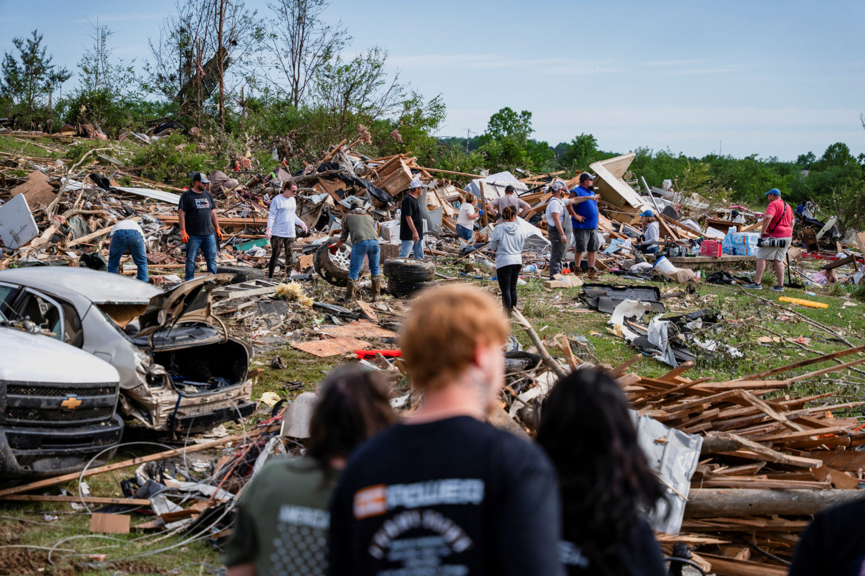 Tornado damage in eastern Kentucky