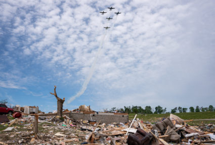 More storms take aim at central U.S., where many are still digging out from tornado damage