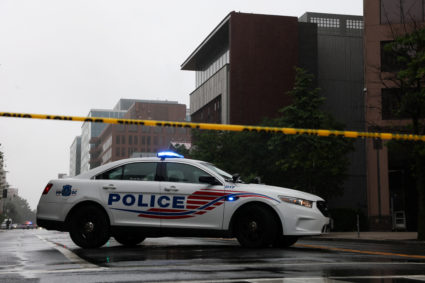 Aftermath of the shooting of two Israeli embassy staff in Washington D.C.