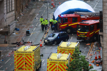 Driver arrested on suspicion of attempted murder after plowing into crowd at Liverpool soccer parade