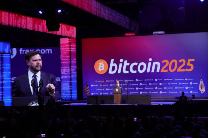 U.S. Vice President JD Vance speaks at Bitcoin conference in Las Vegas