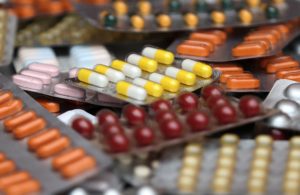 FILE PHOTO: Illustration photo shows various medicine pills in their original packaging in Brussels