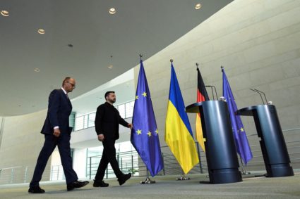 Ukraine's President Zelenskiy visits Germany