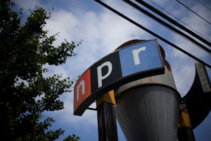 The National Public Radio West office is pictured in Culver City