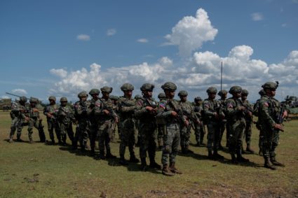 U.S. and Philippine troops hold annual joint military exercises