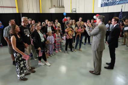 First group of White South Africans arrives in U.S. Under Trump's Refugee plan in Dulles