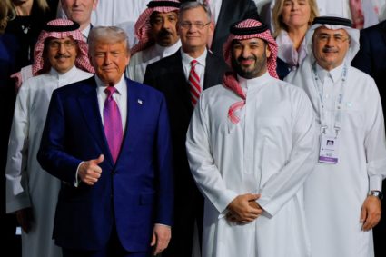 Trump arrives in Saudi Arabia as he sets new course for American policy in Middle East