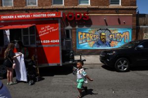The third anniversary of George Floyd’s death in Minneapolis, U.S.