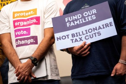 FILE PHOTO: Press conference to discuss cuts to Medicaid, the Supplemental Nutrition Assistance Program (SNAP) and the Chi...