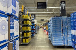 Walmart store in Oceanside