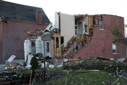 St.Louis city hit with tornados
