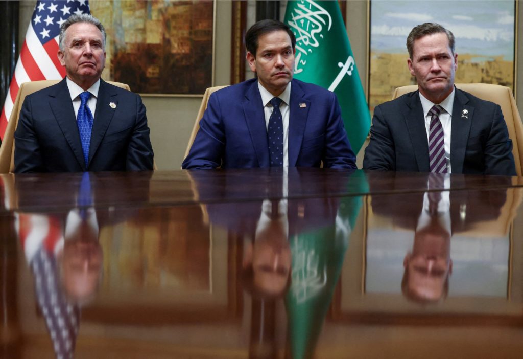 FILE PHOTO: U.S. Secretary of State Rubio visits Saudi Arabia