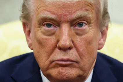 U.S. President Donald Trump meets with Norway's Prime Minister Jonas Gahr Stoere in Washington