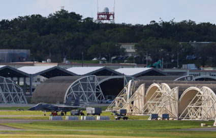 Explosion at U.S. base on Okinawa injures 4 Japanese soldiers