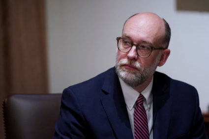 U.S. President Trump holds a cabinet meeting at the White House