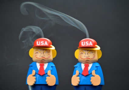 Toy designers create smokers depicting politicians