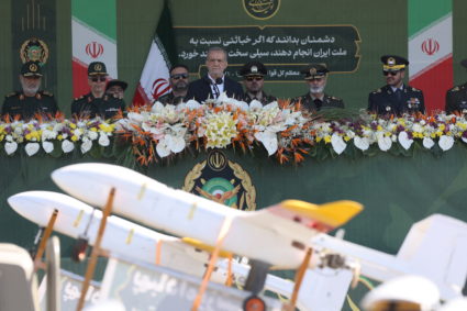 National Army Day parade ceremony in Tehran
