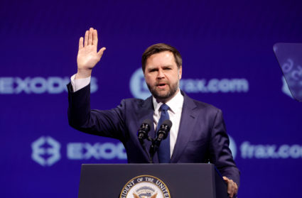 U.S. Vice President JD Vance speaks at Bitcoin conference in Las Vegas
