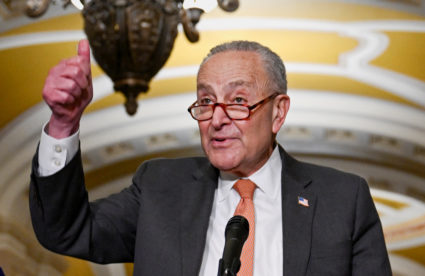 Press conference following weekly policy luncheon, in Washington