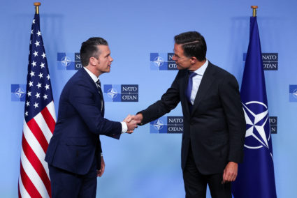 NATO defence ministers meeting in Brussels