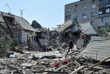 Ukraine says Russia launched the biggest overnight drone bombardment of the war as prisoner exchange continues