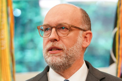 U.S. President Trump at the White House in Washington