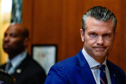 Pentagon leaders appear before Senate Appropriations Committee hearing on Defense Department budget, in Washington