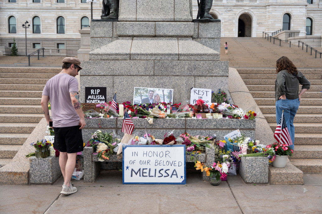 Memorial honors killed Democratic state lawmaker