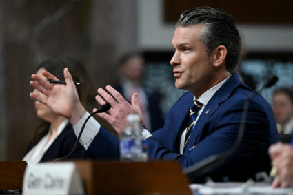 Pentagon leaders appear before Senate Armed Services Committee