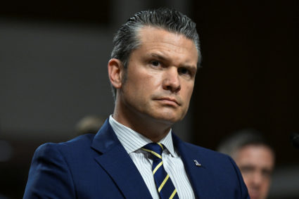 Pentagon leaders appear before Senate Armed Services Committee