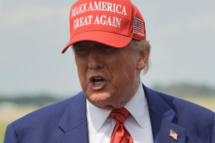 U.S. President Donald Trump visits New Jersey