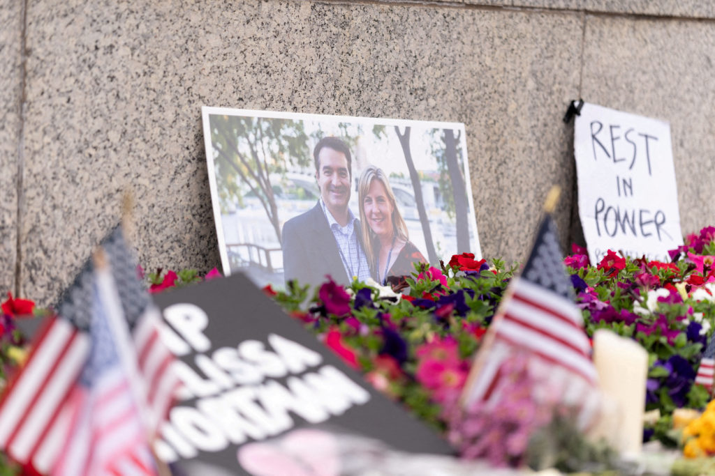 WATCH LIVE: Slain Minnesota lawmaker Melissa Hortman lies in state at capitol in St. Paul