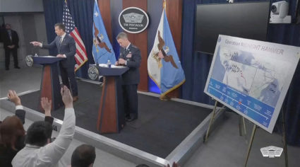 U.S. Defense Secretary Hegseth and Air Force chief hold briefing at Pentagon