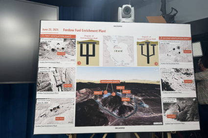 U.S. Defense Secretary Hegseth and Air Force Chief Caine hold briefing at Pentagon