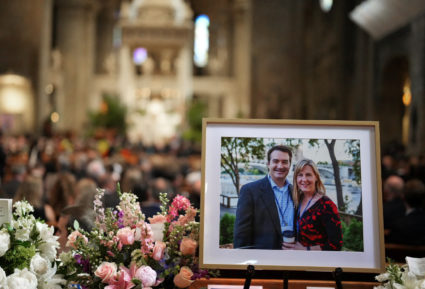WATCH: Funeral for slain Minnesota lawmaker Melissa Hortman and husband Mark Hortman