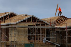 Residential home construction in California
