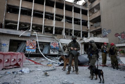 Aftermath of Iran's missile strike on Israel