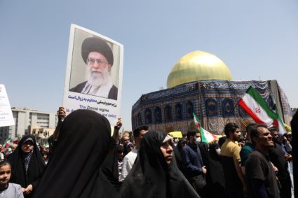 Friday prayers in Tehran