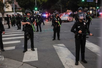 Protests against federal immigration sweeps continue, in Los Angeles