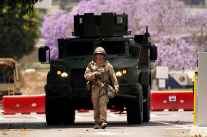 Federal immigration sweeps continue, in Los Angeles